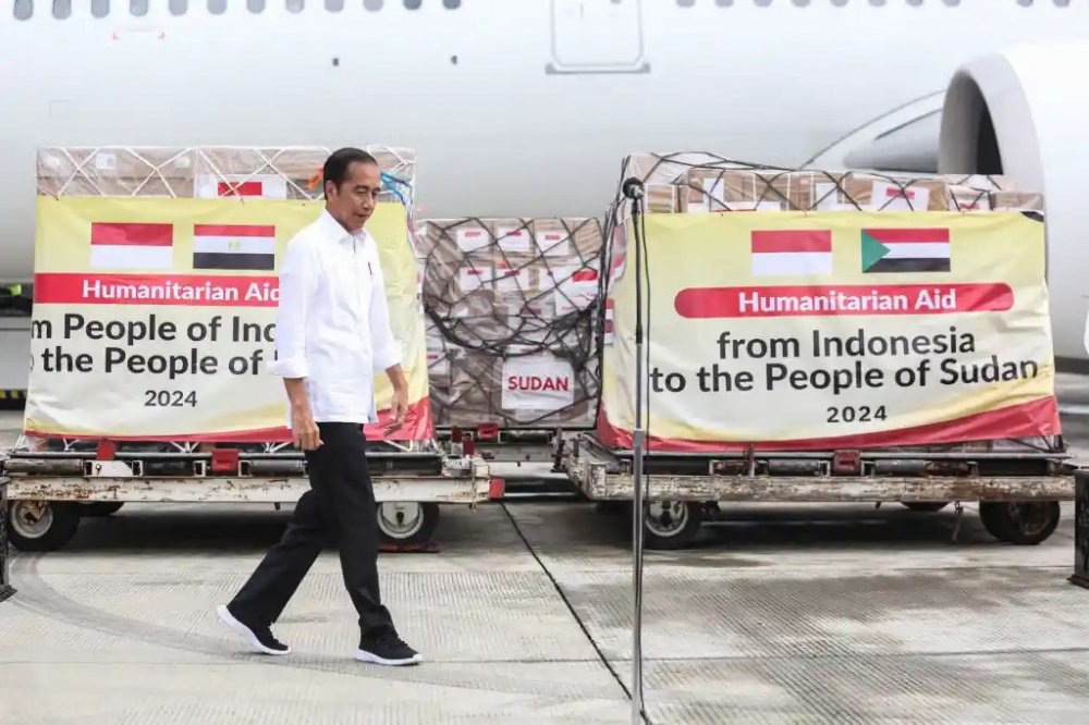Indonesia Kirim Bantuan Palestina & Sudan Senilai Rp 30M
