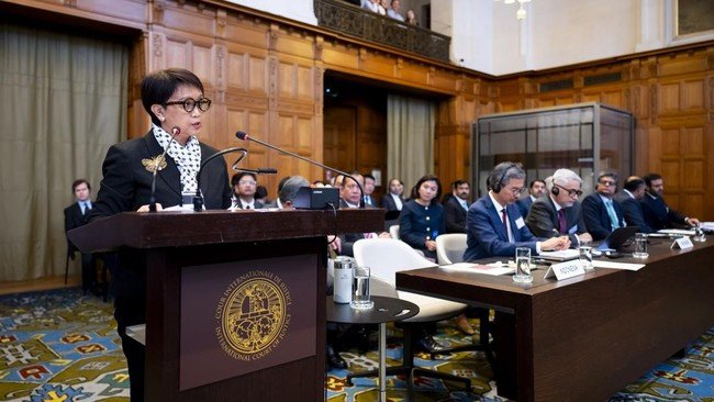 Indonesia Sampaikan Genosida Israel di Mahkamah Internasional