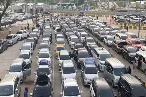 Puncak Arus Balik Mudik Lebaran 2024