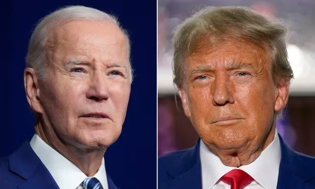 Joe Biden VS Donald Trump di Pilpres AS 2024
