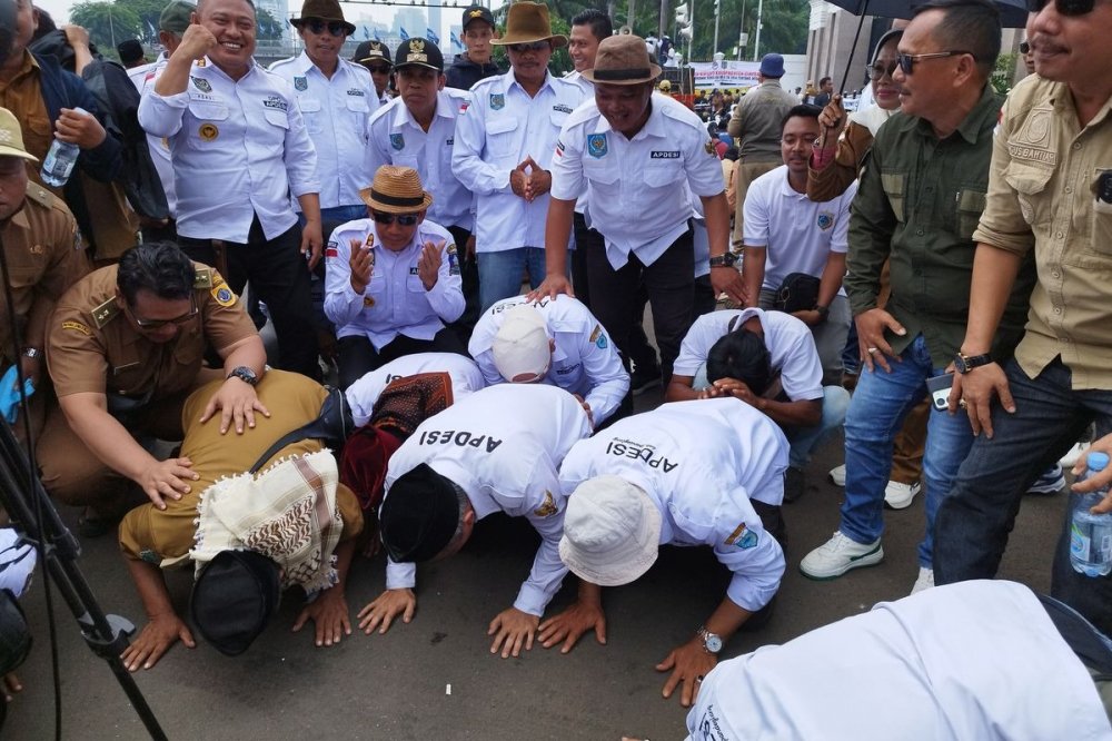 Apdesi Kembali Demo di DPR Terkait Revisi UU Desa