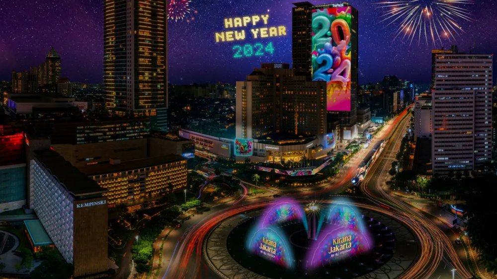 Rekapitulasi Malam Tahun Baru 2024