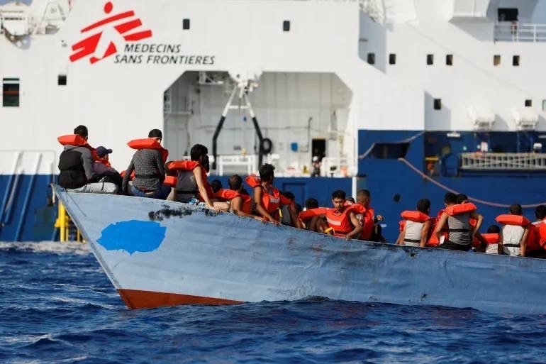Kapal Pengungsi Dari Libya Tenggelam