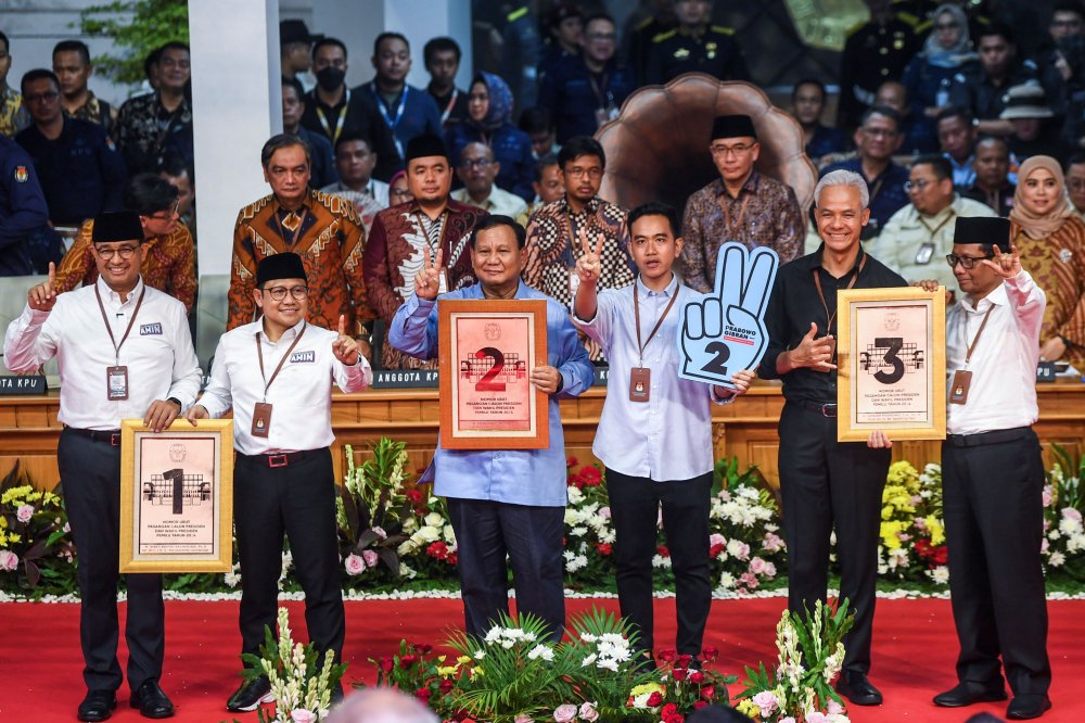 Penentuan Nomor Urut Capres-Cawapres