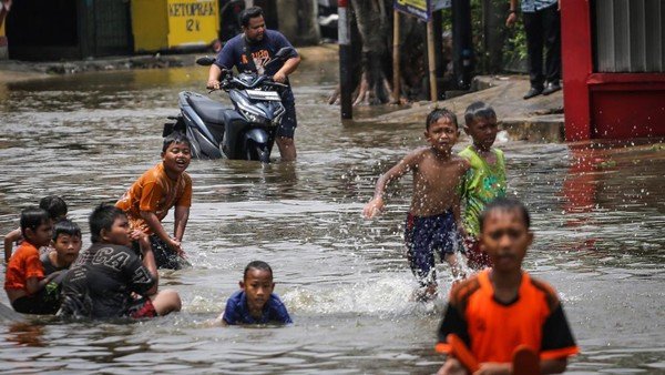 Banjir di Beberapa Wilayah Jakarta