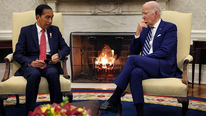 Jokowi Gelar Pertemuan Dengan Joe Biden