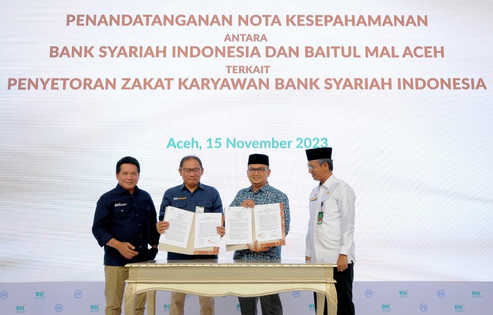 BSI Perkuat Ekosistem ZISWAF di Provinsi Aceh