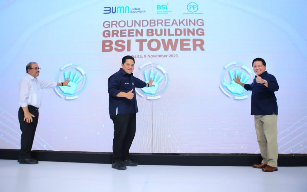 Konsep Green Building BRI Tower
