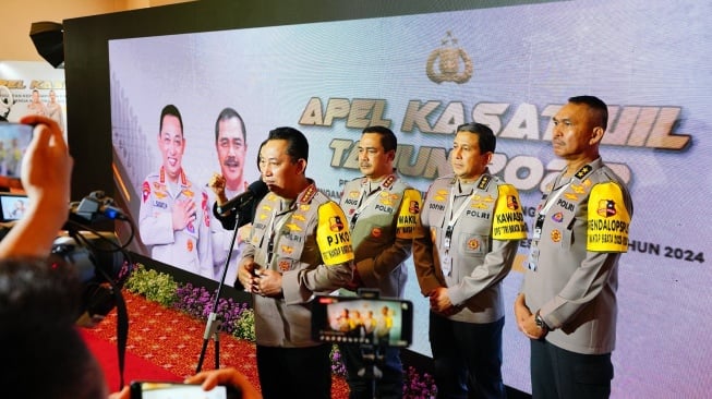 Apel Polri Untuk Persiapan Pemilu 2024