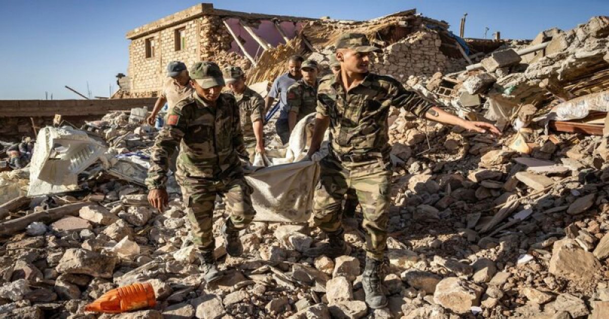 Gempa Bumi 6.8 SR di Morocco