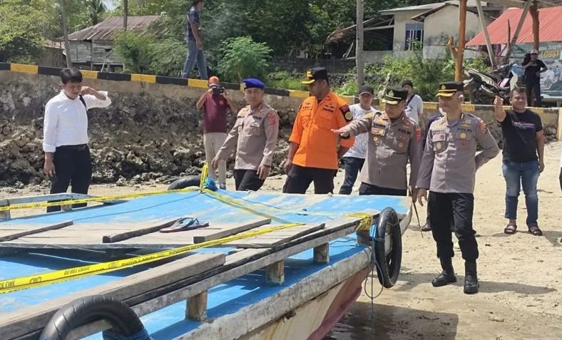 Kapal Tenggelam di Buton Tengah, Sulawesi Tenggara