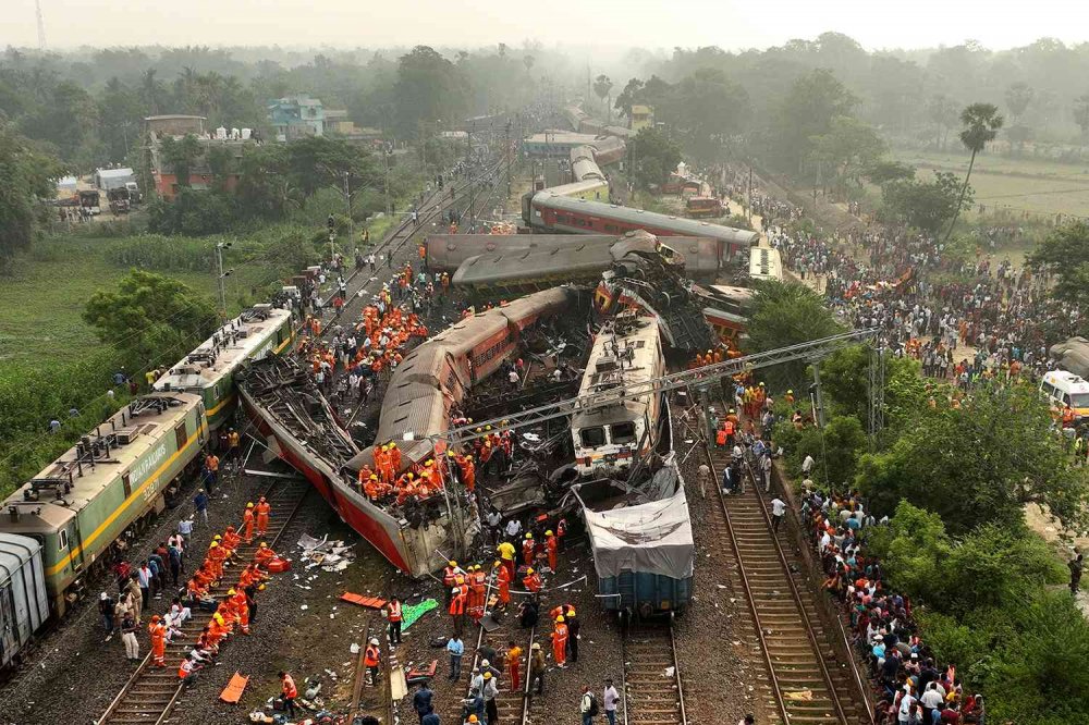 Kecelakaan Kereta di India