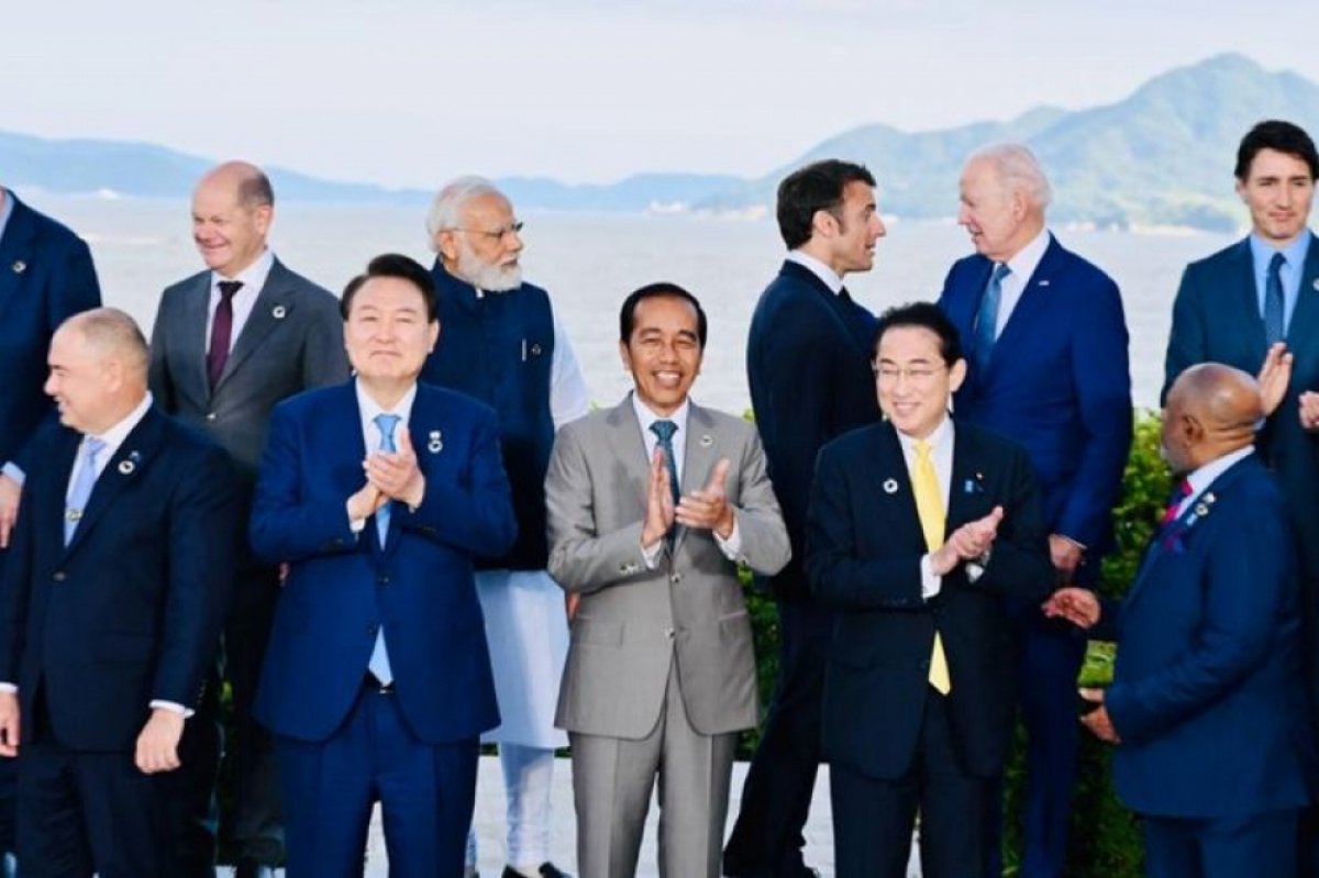 Pemimpin Negara-negara G7 Rapat di Jepang