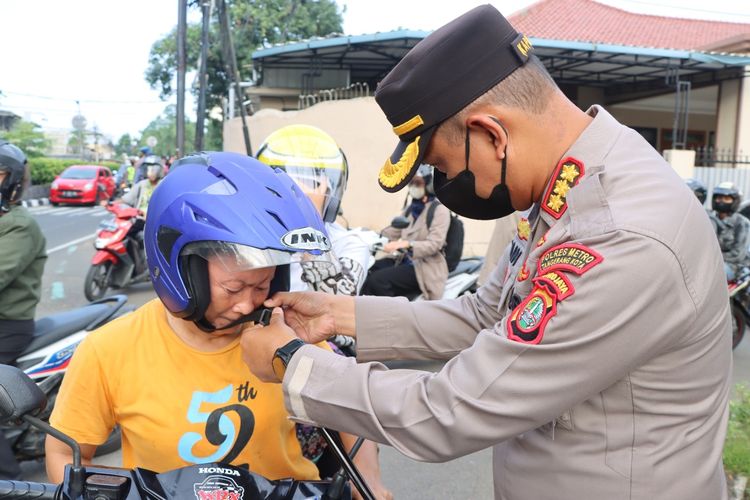 Tilang Manual Kembali Dilakukan