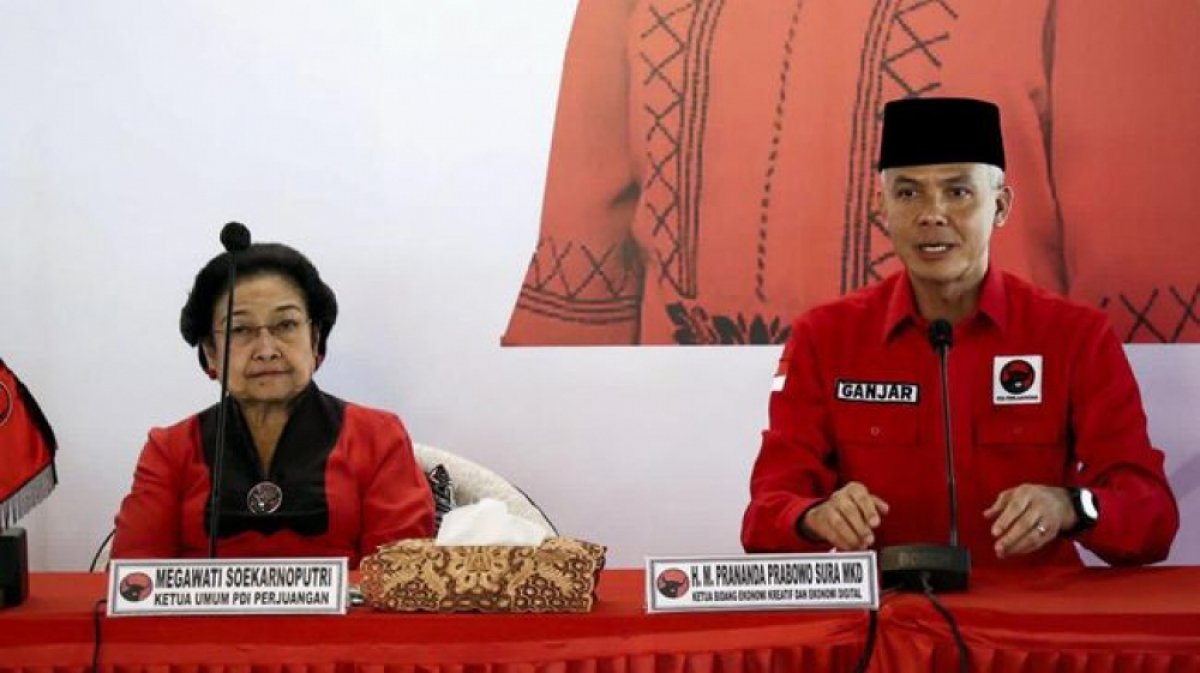 PDI-P Umumkan Ganjar Pranowo Jadi Calon Presiden di Pilpres 2024