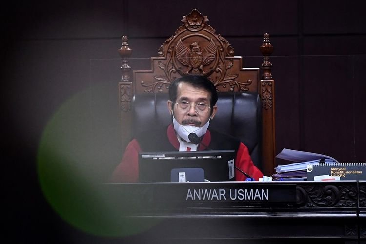 Anwar Usman Resmi Terpilih Lagi Sebagai Ketua MK 2023-2028