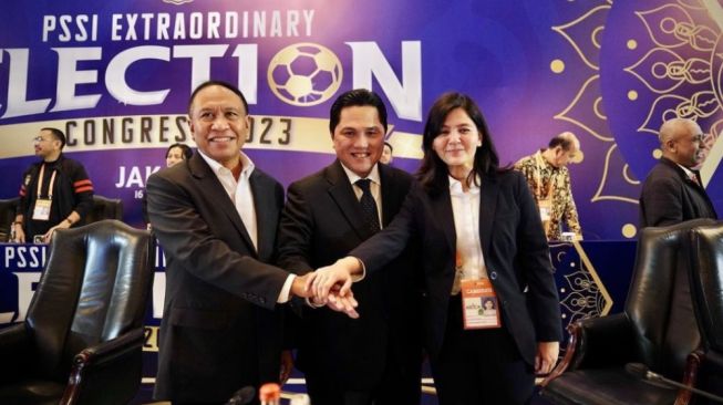Menteri BUMN Resmi Jadi Ketua Umum PSSI