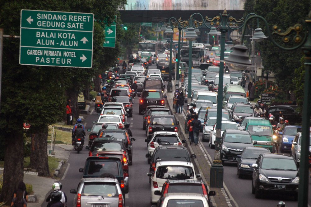 Jumlah Kendaraan di Kota Bandung Mencapai 2,2 Juta Unit
