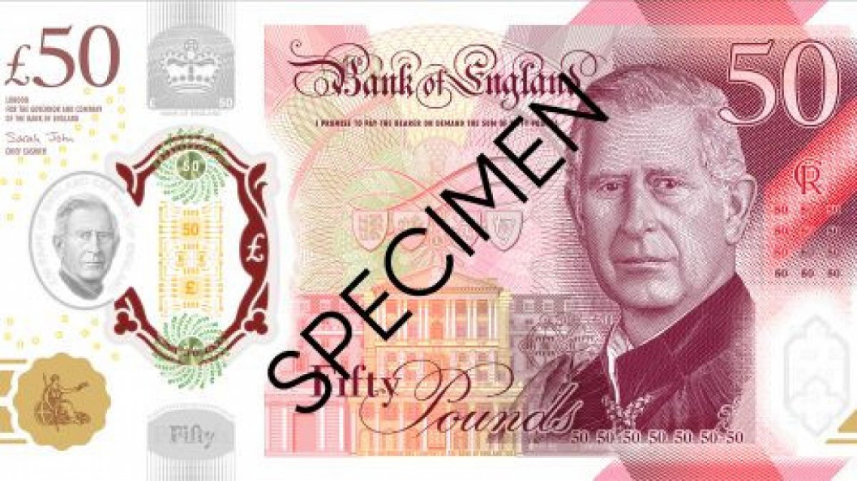 Bank of England Resmikan Uang Kertas Raja Charles III