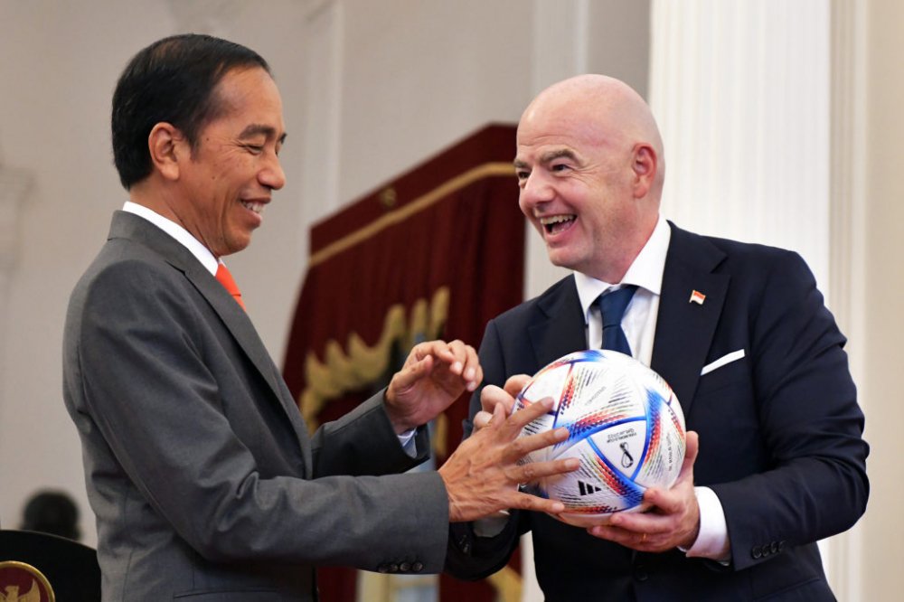 Kunjungan Presiden FIFA Ke Indonesia