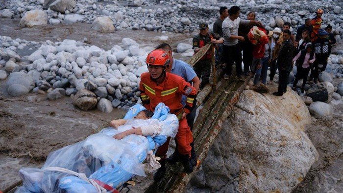 Gempa 6,6 SR di China Ketika Sedang Lockdown