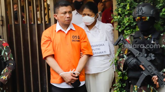 Rekonstruksi Pembunuhan Brigadir J