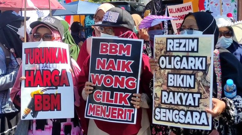 Unjuk Rasa Kenaikan BBM Masih Terjadi di Berbagai Wilayah