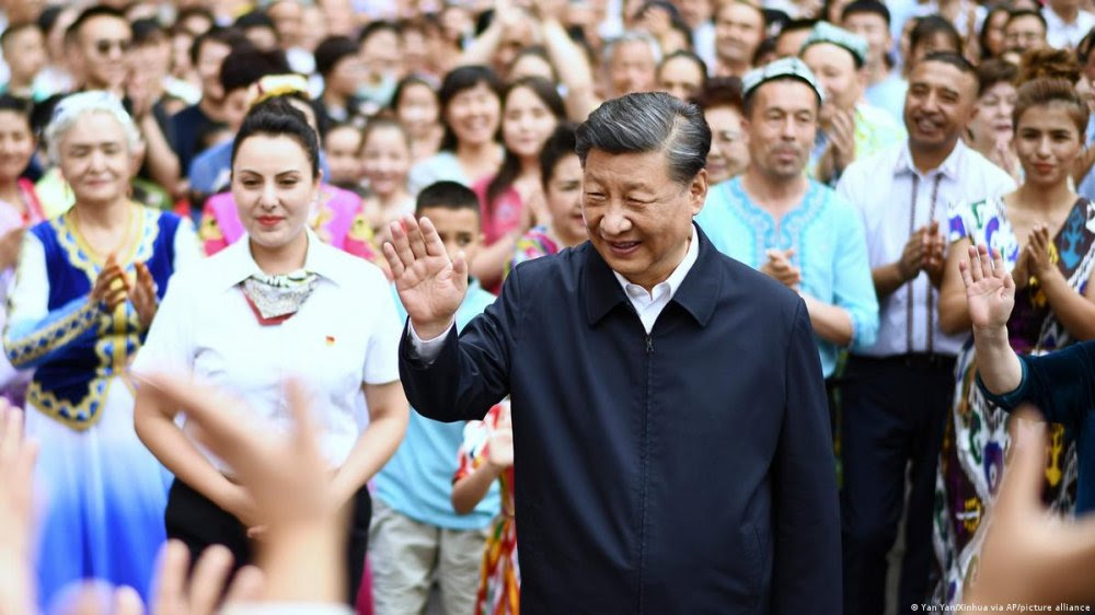 Presiden China Kunjungan Ke Xinjiang