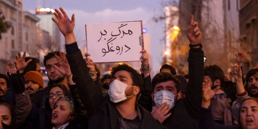 Aksi Protes Nasional Anti Pemerintah Iran