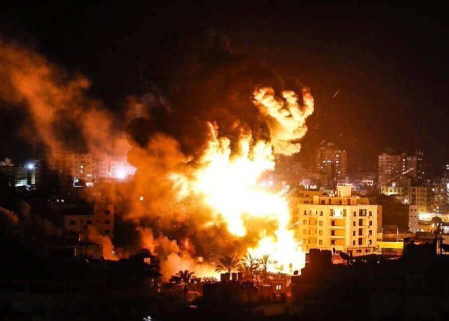 Israel Meluncurkan Serangan Udara Ke Jalur Gaza