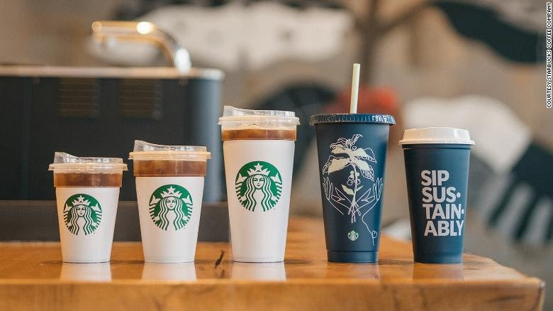 Starbucks Lebih Agresif Mengurangi Penggunaan Plastic Cups