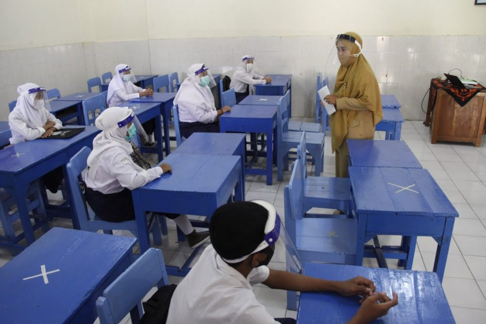 PTM di Sekolah DKI Jakarta Masih Berjalan 100%