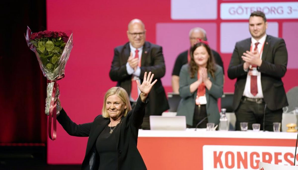 Parlemen Swedia Resmikan Perdana Menteri Perempuan Pertamanya