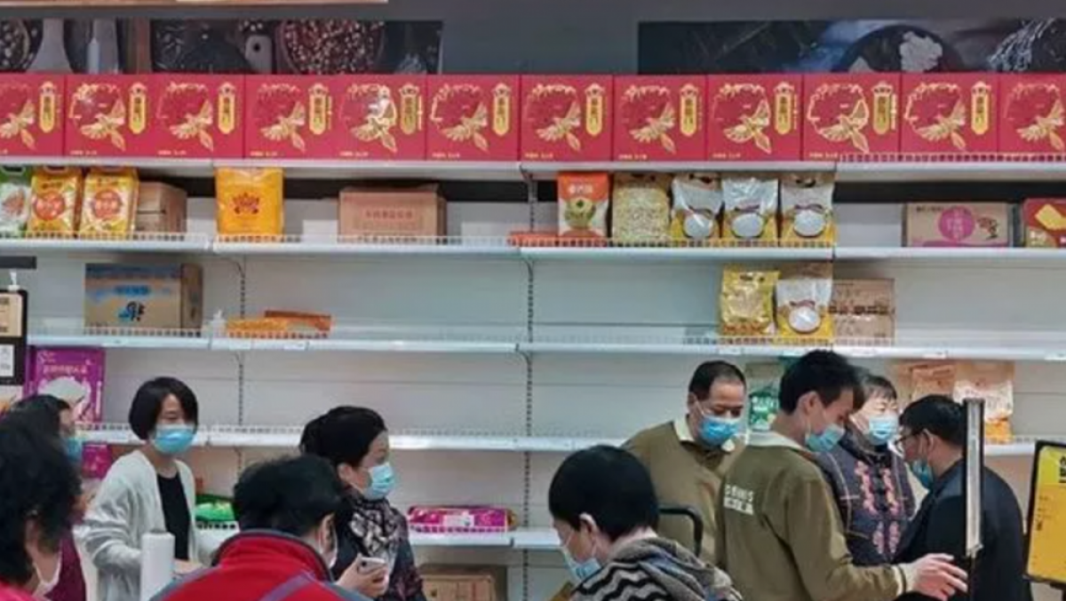 China Ingatkan Warganya Untuk Siapkan Stok Makanan