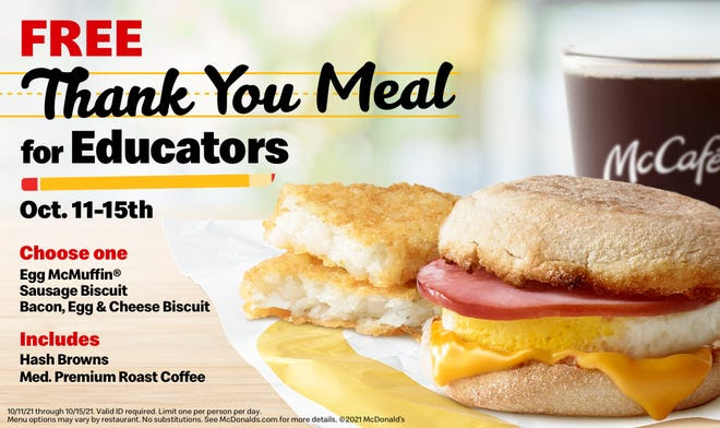 McDonald’s Akan Berikan Sarapan Gratis Untuk Guru di AS