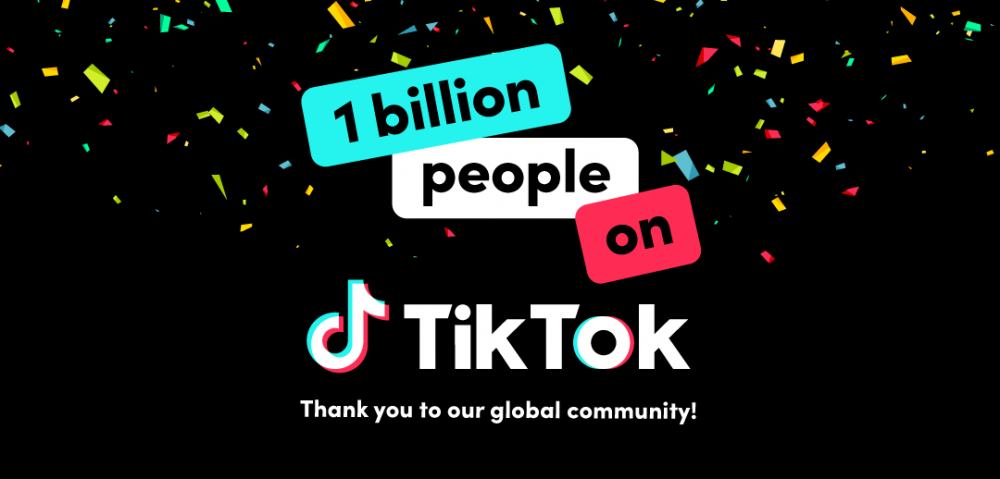 Tiktok Capai Lebih Dari Satu Miliar Pengguna Aktif Bulanan
