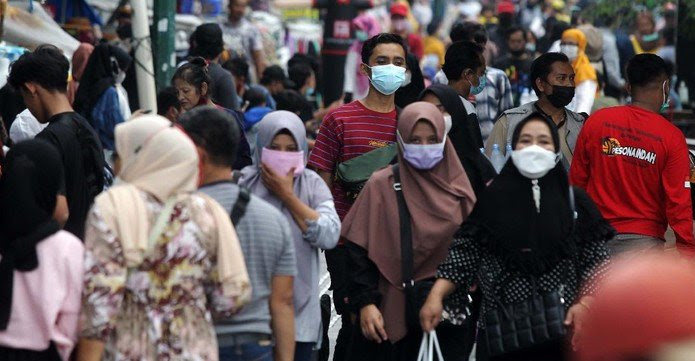 Indonesia Cetak Rekor Terendah Tingkat Positif Covid-19