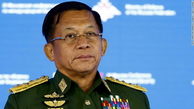 Pemimpin Junta Militer Jadi PM Myanmar