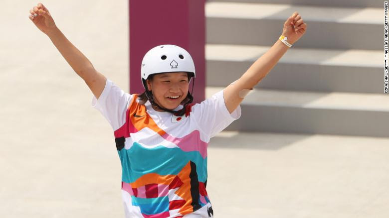 Nishiya Momiji, Atlet Termuda Olimpiade Peraih Mendali Emas