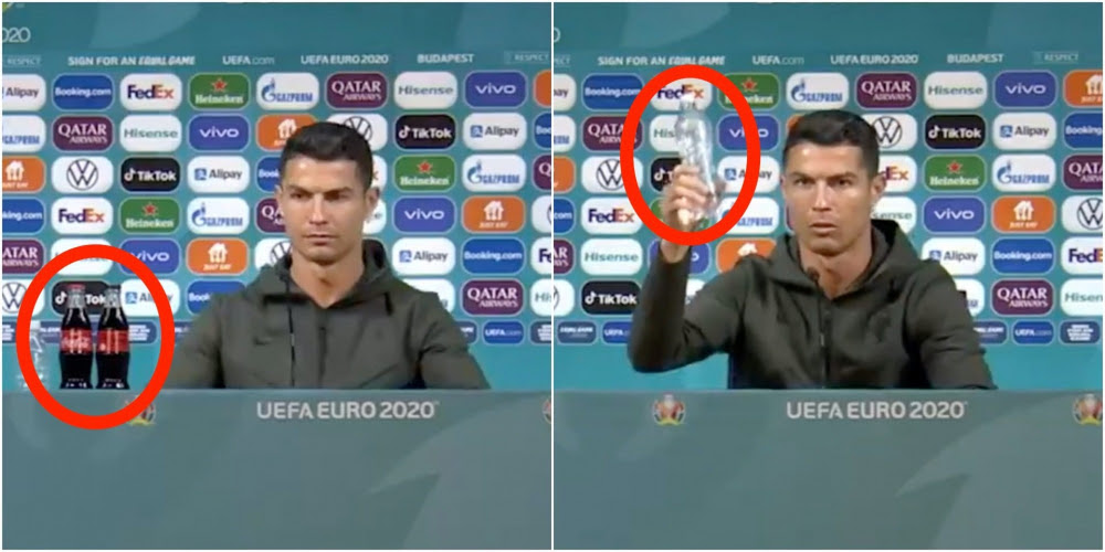 Saham Coca-cola Ambruk Karena Cristiano Ronaldo