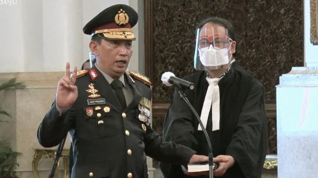 Listyo Sigit Prabowo Resmi Dilantik Sebagai Kapolri