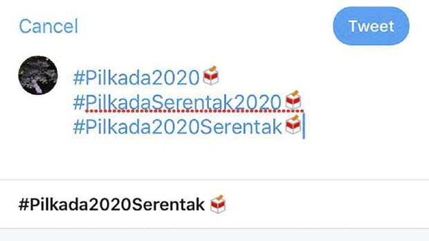 Twitter Luncurkan Emoji Kotak Suara Jika Gunakan Hastag Pilkada 2020