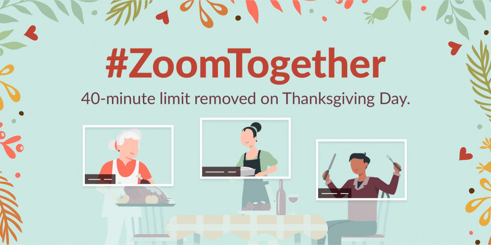 Perayaan Thanksgiving Dari Aplikasi Zoom: Pengguna Dapatkan Unlimited Calls