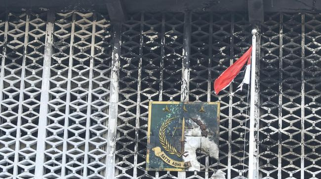 8 Tersangka Penyebab Kebakaran Gedung Kejaksaan Agung