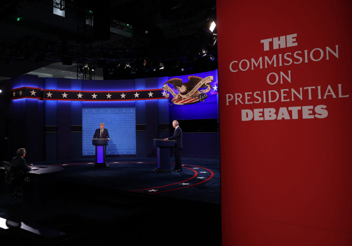 Komisi Debat Presiden Amerika Gunakan Mute Button Pada Debat Presiden