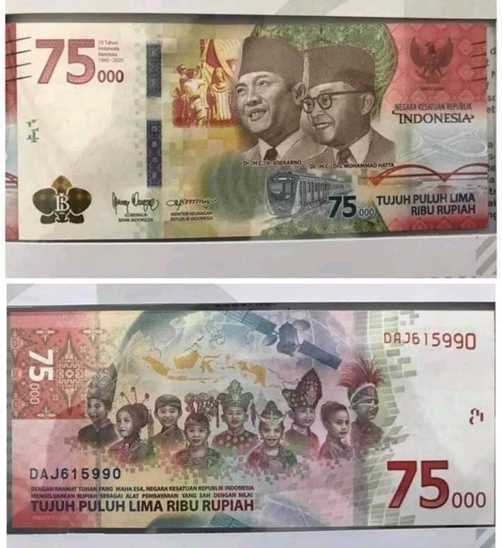 Kemenkeu Terbitkan Uang Khusus Kemerdekaan