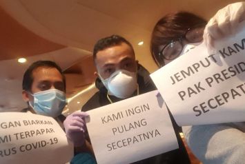 Evakuasi 69 WNI dari Kapal Diamond Princess