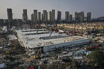 Leishenshan Hospital Rumah Sakit Khusus Pasien Corona Siap Beroperasi