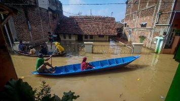 Curah Hujan Tinggi, Ibu Kota Priangan Terendam Banjir