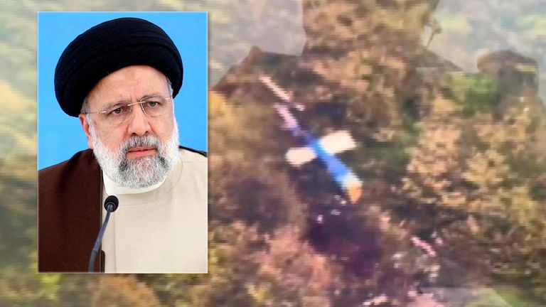 Helikopter Presiden Iran Terjatuh